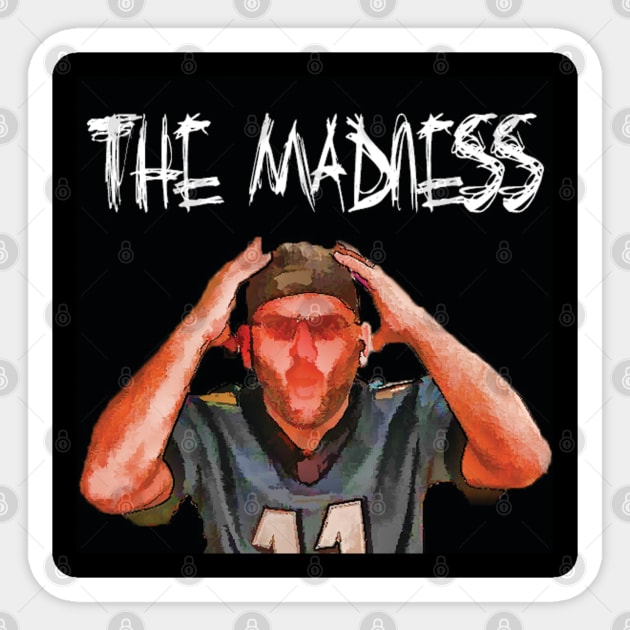 The Madness Podcast with Rob Langi - LOGO Sticker by Philly Focus, LLC